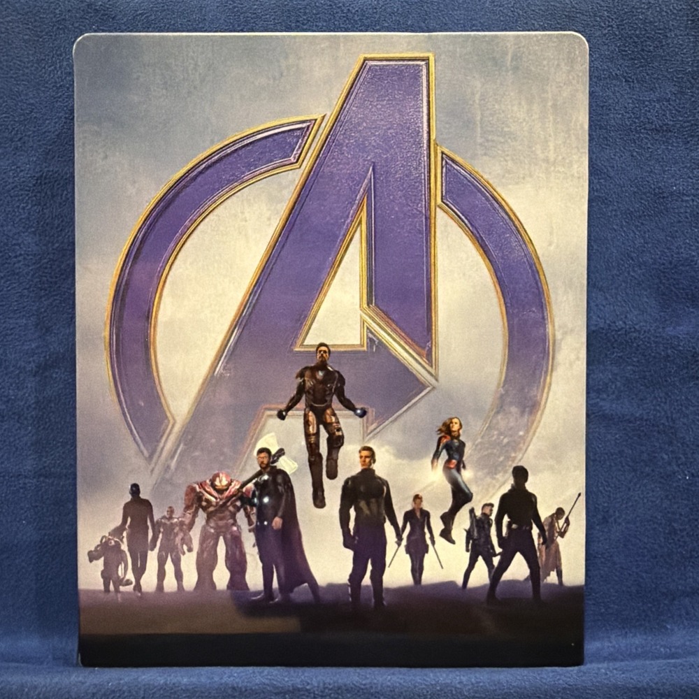 AVENGERS ENDGAME 3-DISC 4k UHD Steelbook Blu-ray Best Buy Exclusive + DIGITAL